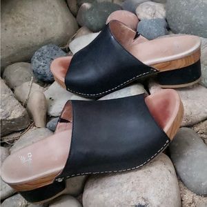 DANSKO Leather Clog Mule Sz 10.5 (41)